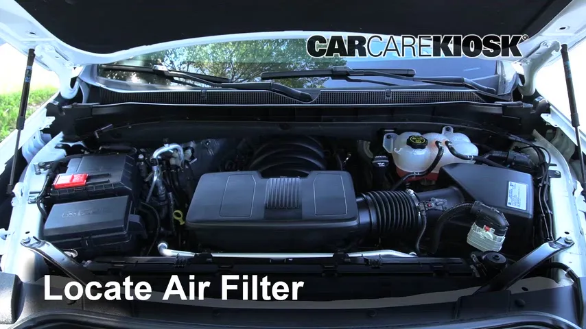 2021 Chevrolet Tahoe Z71 5.3L V8 Filtro de aire (motor)